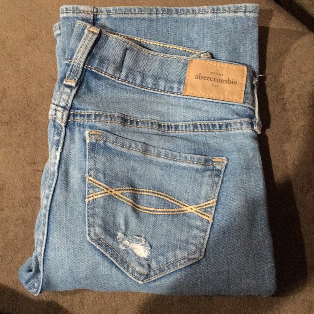Ripped Abercrombie Kids Jeans